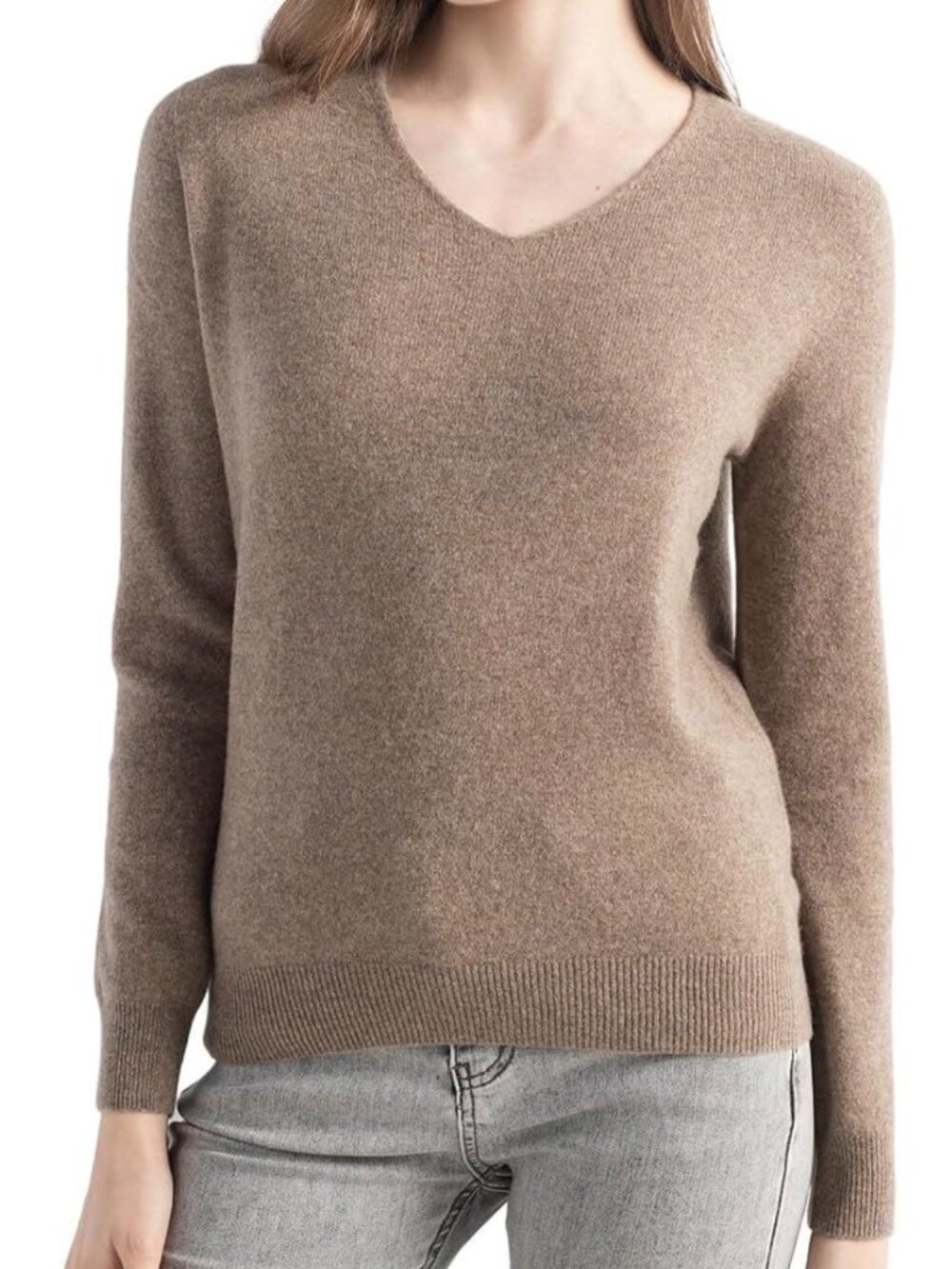 Chanyarn Sweater 100% Superfine Merino Wool Women's XL Burgundy Preppy New